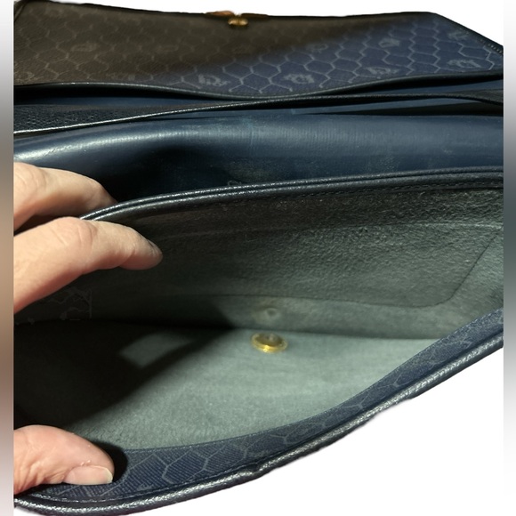 SOLD - Christian Dior Diorissimo Shoulder Bag/Clutch w/Chain - Picture 6 of 9